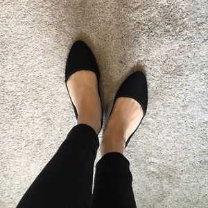 Black flats